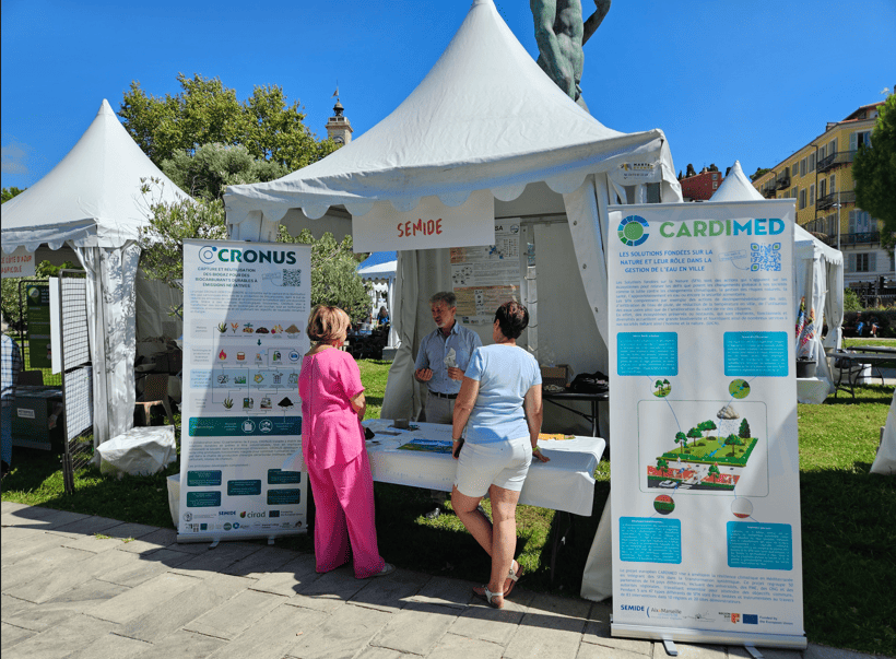 Le SEMIDE à la Fête de l’Agriculture urbaine de Nice : eau, innovation et projets européens
