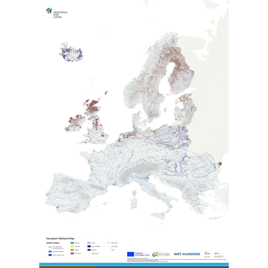 Launch of the most comprehensive, and up to date European Wetland Map